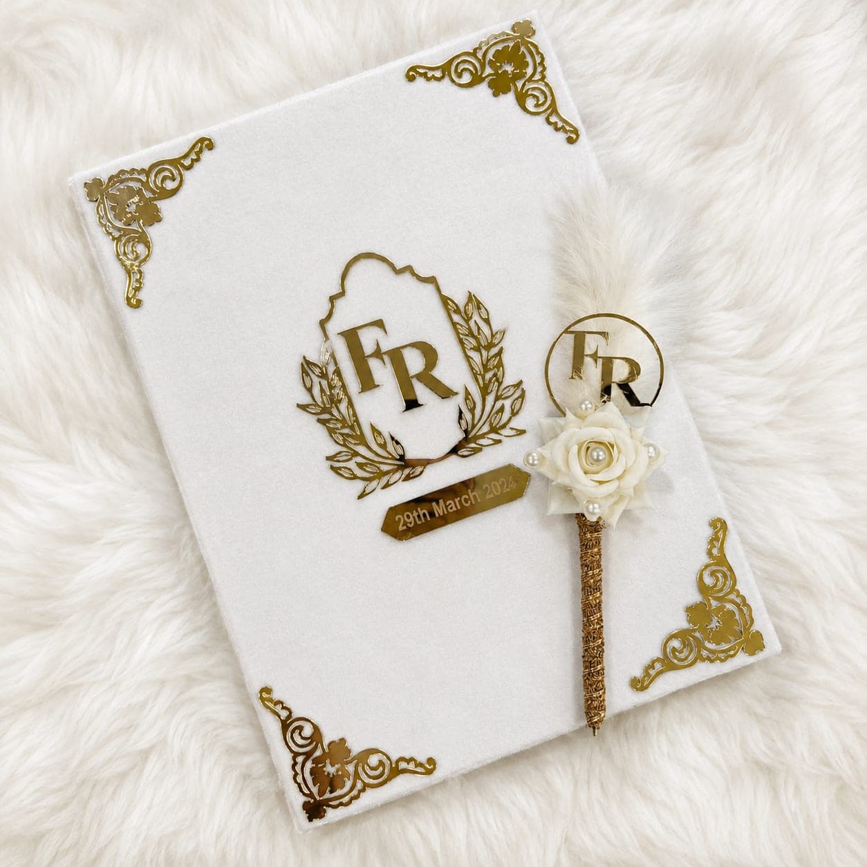 White Nikah Nama Booklet 1